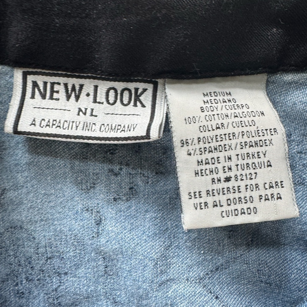 New Look Vintage Denim Vest - Picture 3 of 5